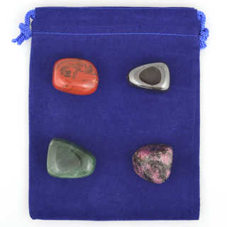 Healing Stones for You Yin Yang Balance Intention Stone Set YYBIA