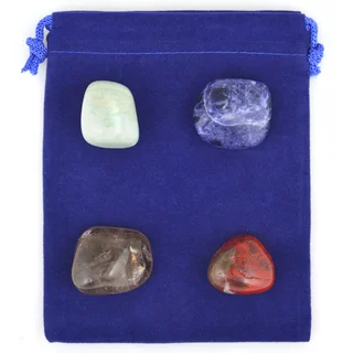Healing Stones for You Clear Electronic Smog Intention Stone Set CESB