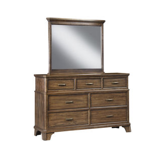 Telluride Vintage Oak 7-Drawer Dresser
