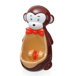 Brown Plastic Monkey Potty Training Urinal
