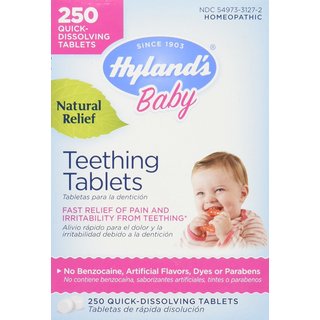 Hyland's Baby Natural Relief Teething Tablets (250 Tablets)