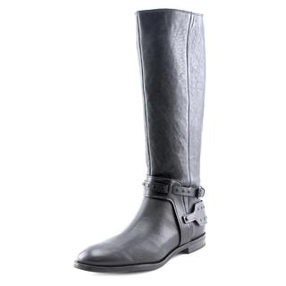 Nine West Women's Luciana Black Leather Boots