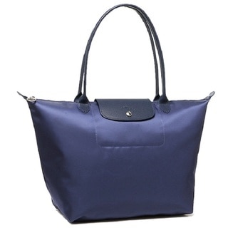 Longchamp Le Pliage Neo Navy Blue Nylon Tote Bag