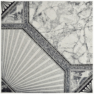 SomerTile 12.5x12.5-inch Stellar Nero Ceramic Floor and Wall Tile (10/Case, 11.29 sqft.)
