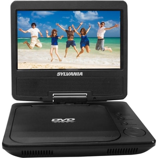 7-inch Sylvania SDVD7051 Swivel Screen Portable DVD Player w/Rechargable Battery