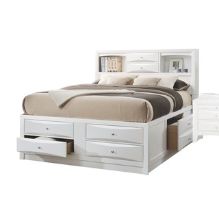 Acme Furniture Ireland Bed with Storage, White