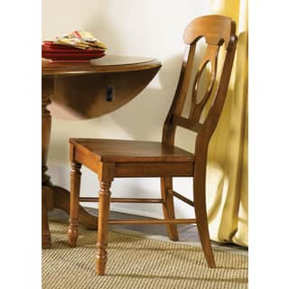 Low Country Suntan Bronze Napolean Back Side Chair