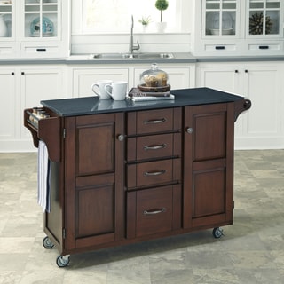 Create-a-Cart in Rustic Cherry Finish by Home Styles