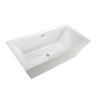 Maliboo 6817 Modern Freestanding Acrylic Bathtub