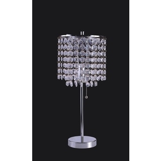 QMax 19-inch Crystal Inspired Table Lamp