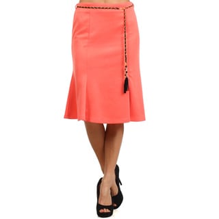 Women's Abstract Elastic Skirt