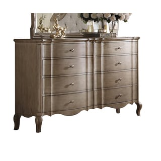 Acme Furniture Chelmsford Antique Taupe Rubberwood 8-drawer Dresser