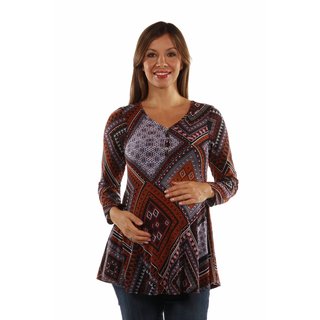 Seductive Patterned Maternity Top