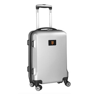 Denco San Francisco Giants Black ABS 20-inch Hardside Carry-on 8-wheel Spinner Suitcase