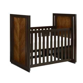 HGTV Home Hayden Cherry-finished Wood and Metal 3-in-1 Convertible Crib
