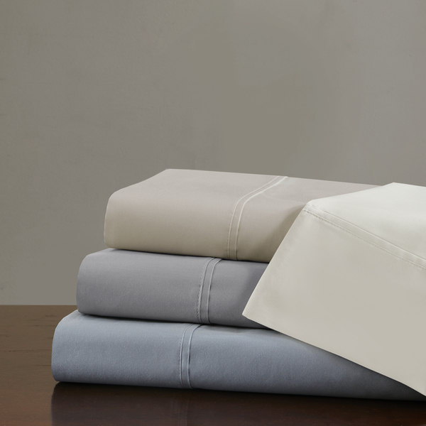 Madison Park Signature 750 Thread Count Luxury Pima Cotton Sateen Sheet Set