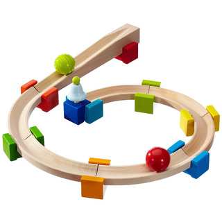HABA My First Ball Track  Basic Pack Wooden Toy Set