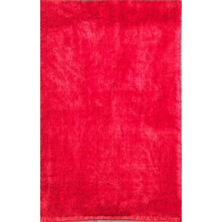 Noble House Inc Mirage Red/Brown Polyester Shag Area Rug (5' x 8')