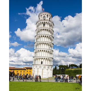 Stewart Parr 'Leaning Tower of Pisa - Pisa Italy' 16-inch x 20-inch Photograph Unframed Photo Print