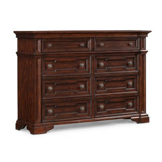 Made to Order Klaussner Furniture San Marcos Espresso Wood 8-drawer Dresser