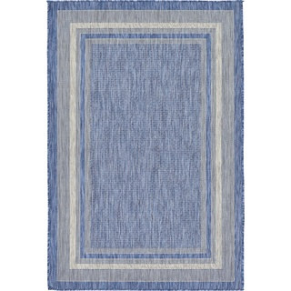 Blue Outdoor Rug (4' x 6')