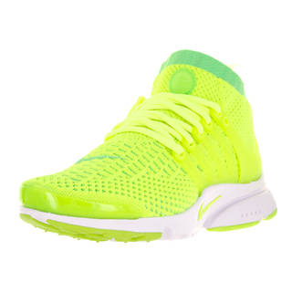 Nike Women's Air Presto Flyknit Green Fabric Running Shoe