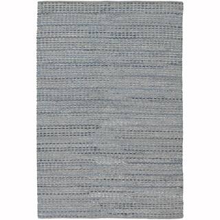 Artist's Loom Flatweave Contemporary Solid Pattern Rug (7'9"x10'6")