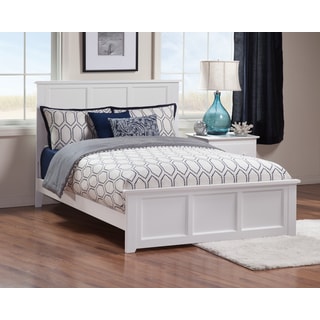 Madison Full Bed with Matching Foot Board in White