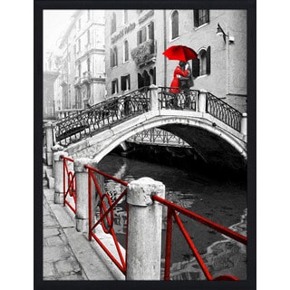 "Venice Romance" Framed Plexiglass Wall Art