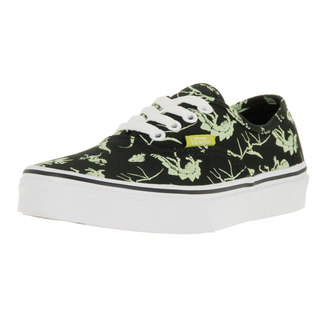 Vans Kids Authentic Dinosaur/Black Glow In The Dark Skate Shoe