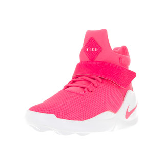 Nike Kids' Kwazi (GS) Hyper Pink/Hyper Pink/White Basketball Shoes