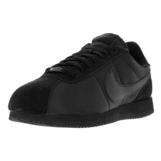 Nike Men's Cortez Basic QS 1972 Black Anthracite Nylon Casual Shoes