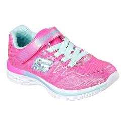 Girls' Skechers Dream N Dash Whimsy Girl Sneaker Neon Pink/Aqua