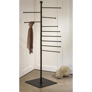 68 Inch Black 10 Arm Stand