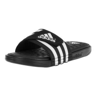 Adidas Men's Adissage Black and White EVA Sandals