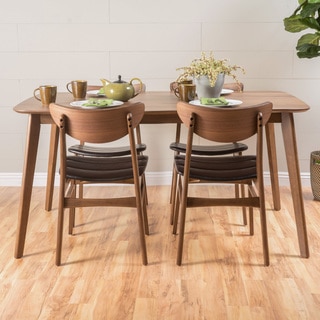 Christopher Knight Home Anise 5-piece Wood Rectangular Dining Set