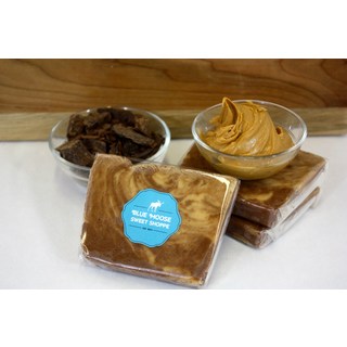 Blue Moose 1-pound Belgian Chocolate Peanut Butter Gourmet Fudge (Gift Box)