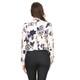 Women's Polyester and Spandex Floral Blazer Jacket - Thumbnail 1