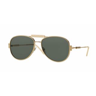 Versace Mens VE2167Q 125271 Gold Metal Cateye Sunglasses