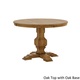Eleanor Two-tone Round Solid Wood Top Dining Table by iNSPIRE Q Classic - Thumbnail 2