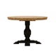 Eleanor Two-tone Round Solid Wood Top Dining Table by iNSPIRE Q Classic - Thumbnail 6