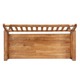 Eleanor Slat Back Wood Storage Bench by iNSPIRE Q Classic - Thumbnail 16
