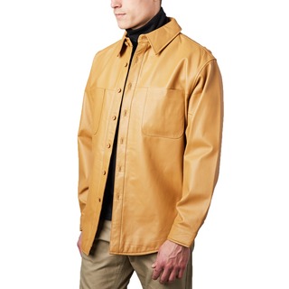 Tanners Avenue Men's Timber Tan Leather Shirt Jacket