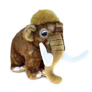 Puzzled Wild Mammoth Large Super Soft Plush 10-inch Stuffed Animal Toy