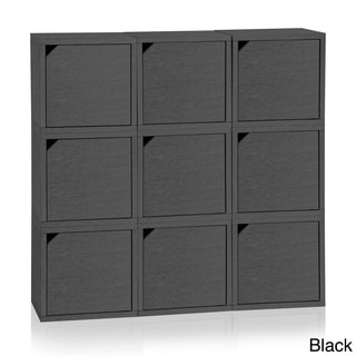 Celina Eco Friendly Stackable 9 Cube with Doors LIFETIME WARRANTY (made from sustainable non-toxic zBoard paperboard)