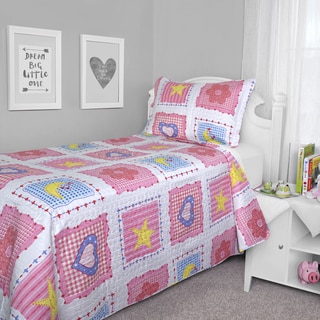 Journee Home Kid's Tilly Printed 2-piece Quilt Set