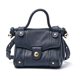 See by Chloe Dixie Navy Leather Crossbody Handbag