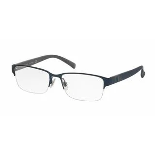 Polo Mens PH1162 9310 Blue Metal Rectangle Eyeglasses