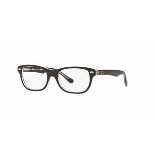 Ray Ban Unisex RY1555 3529 Black Plastic Square Eyeglasses