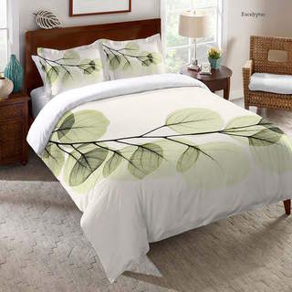Laural Home X-Ray Leaf Comforter